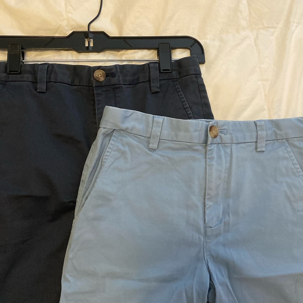 2-pairs of Vineyard Vines shorts. Both size 12. Great condition!